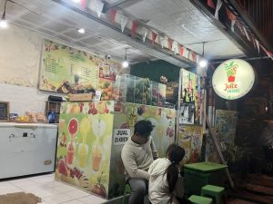 ウブドでスムージー