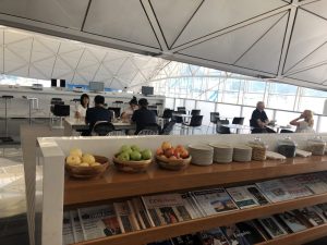 香港キャセイラウンジ