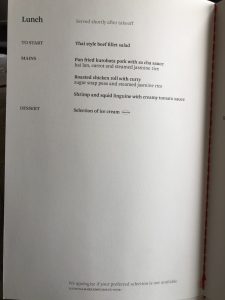 キャセイパシフィック、ビジネスクラス