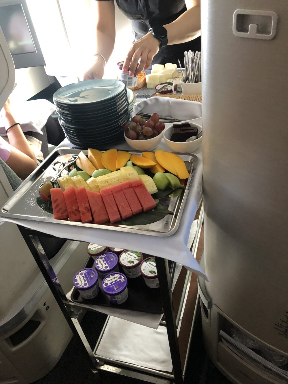 キャセイパシフィック、ビジネスクラス