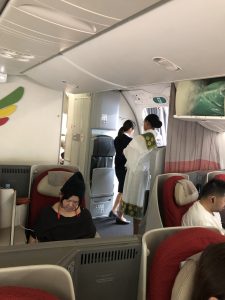 エチオピア航空ビジネスクラス